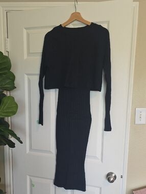 Women's Ribbed Knit Dress